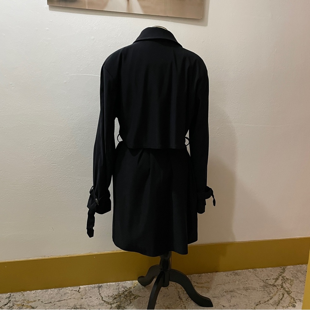 Vintage Liz Claiborne Classic Raincoat - Size 4 - Picture 5 of 14